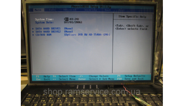 Матриця CHIMEI OPTOELECTRONICS N154I2-L02 Rev. C2  15.4" LCD, б/в
