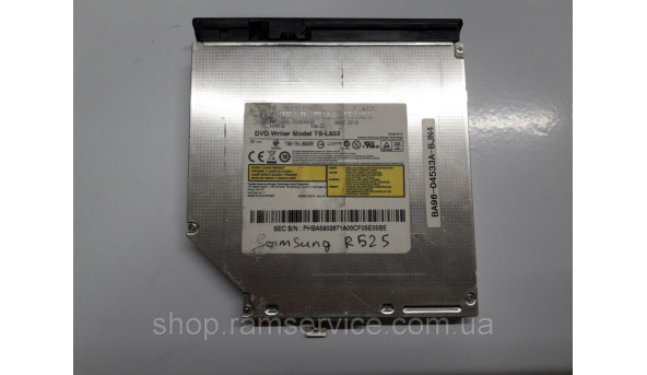 CD / DVD привод TS-L633 для ноутбука Samsung R525, б / у - 292946