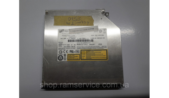 CD/DVD привід GT30N для ноутбука Acer 5738ZG, б/в - 292950