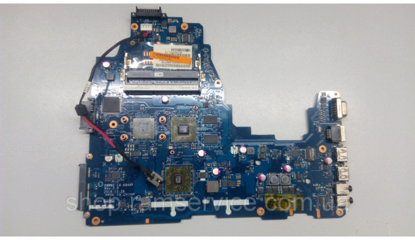 Материнська плата Toshiba Satelite C660D-1EQ, LA-6846P, Rev:2.0, має впаяний процесор AMD E-450 EME450GBB22GV, б/в