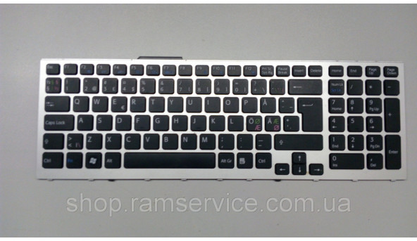 Клавіатура для ноутбука Sony Vaio PCG-81212M, VPCF11, VPCF12, VPCF13, б/в