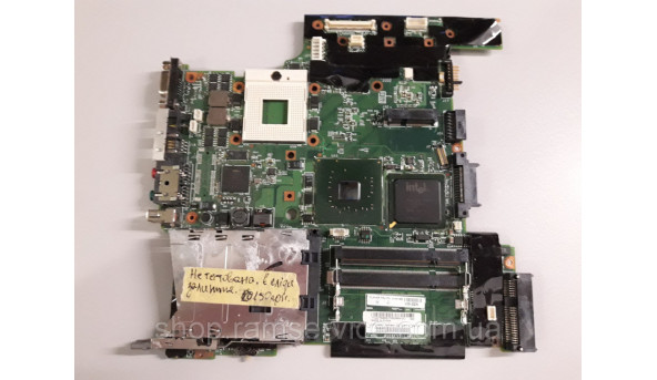 Материнська плата Lenovo ThinkPad T61, 41W1360, б/в