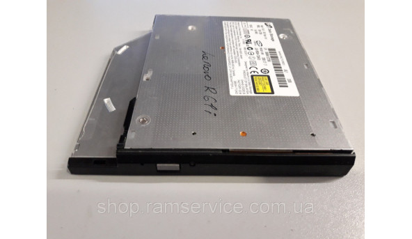 CD/DVD привід GSA-T20N для ноутбука Lenovo ThinkPad R61i, б/в