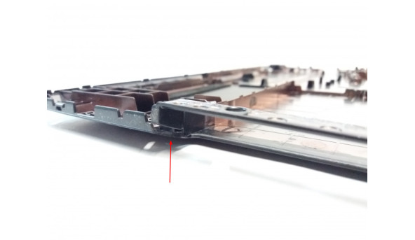 Нижня частина корпуса для ноутбука Lenovo IdeaPad 100-15IBY, 15.6", AP1ER000400, Б/В. пошкоджено 3 кріплення, тріщіна біля CD (фото) - 293214