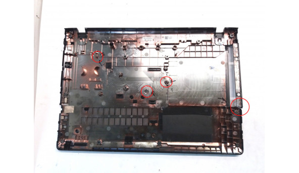 Нижня частина корпуса для ноутбука Lenovo IdeaPad 100-15IBY, 15.6", AP1ER000400, Б/В. пошкоджено 3 кріплення, тріщіна біля CD (фото) - 293214