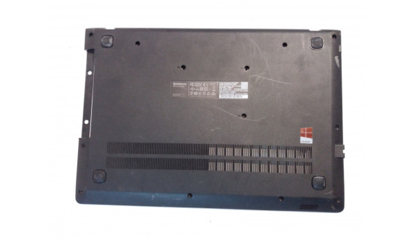 Нижня частина корпуса для ноутбука Lenovo IdeaPad 100-15IBY, 15.6", AP1ER000400, Б/В. пошкоджено 3 кріплення, тріщіна біля CD (фото)