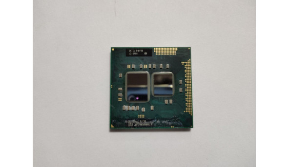 Процесор Intel Core i3-390M, SLC25, тактова частота 2.66 ГГц, 3 МБ кеш-пам'яті, Socket PGA988, BGA1288, б/в, протестований, робочий