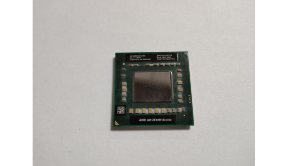 Процесор AMD A8-серія, A8-3520M, AM3520DDX43GX,   тактова частота 1,60 ГГц, Turbo Boost 2.50 ГГц,  4 Мб кеш-пам'яті,  Socket FS1, Б/В.