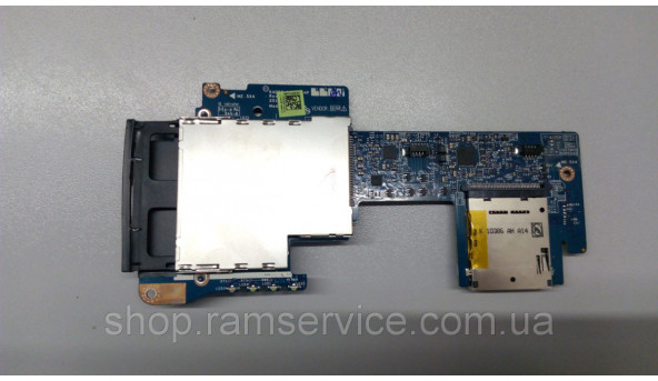 Плата Card Reader, Audio роз'ємами для ноутбука HP EliteBook 8540p, LS-4954P, б/в