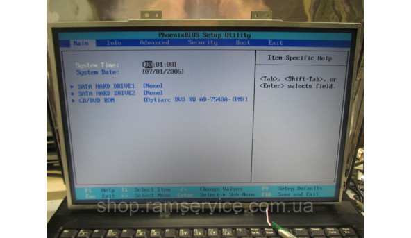 Матриця HITACHI TX39D85VC1FAA 15.4" LCD, б/в