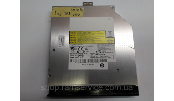 CD / DVD привод AD-7540A для ноутбука Fyjitsu Amilo Pa2510, б / у - 293356