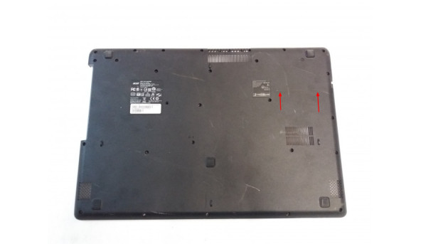 Нижня частина корпуса для ноутбука Packard Bell Easynote ENLG81BA, N15Q4, ACER Aspire ES1-731,17.3", EAZYL002010, Б/В  Всі кріплення цілі, має трішину (фото)