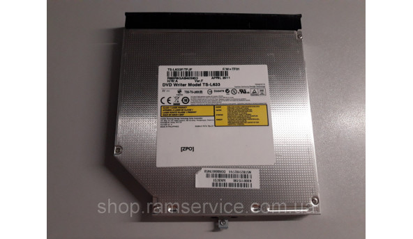 CD / DVD привод TS-L633 для ноутбука Toshiba C660D-14E, б / у - 293475