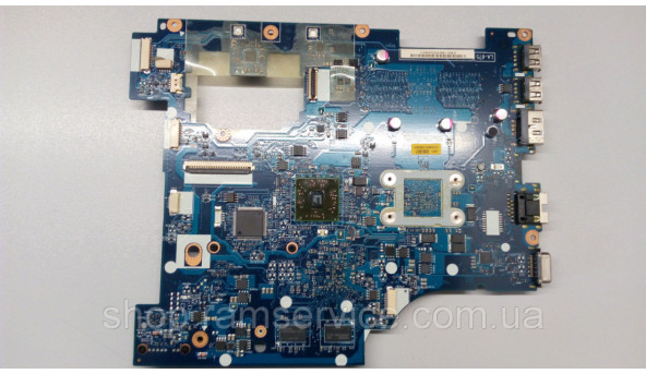 Материнська плата Lenovo G575, LA-6757P, REV:1.0, має впаяний процесор AMD E450, б/в