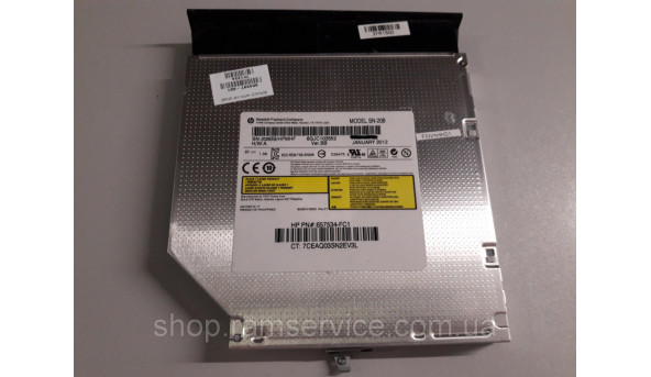 CD / DVD привод SN-208 для ноутбука HP G6-1318so, б / у - 293591