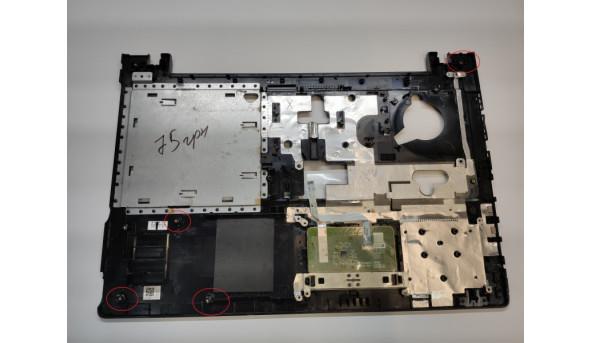 Середня чаcтина корпуса для ноутбука Lenovo Ideapad 100-15IBD, 15.6", AP10E000600, Б/В. Є пошкоджені кріплення (фото). - 293606