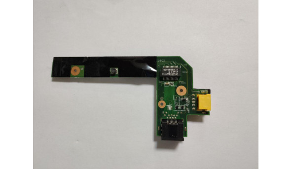 Додаткова плата, Роз'єм живлення, та ETHERNET, для ноутбука Lenovo Edge E520, 55.4MH03.001, б/в.В хорошому стані, без пошкоджень. - 293614