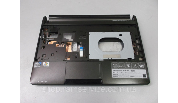 Средняя часть корпуса для ноутбука Acer Aspire One D257-N57DQkk, б / у