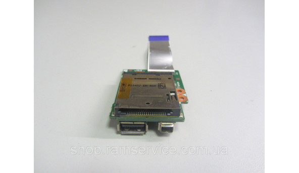 Плата USB, card reader для ноутбука HP 6555b, * 6050A2331801, б / у