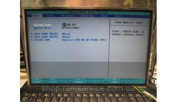 Матриця LG.PHILIPS LP154W02 (TL)(06) 15.4" LCD, б/в