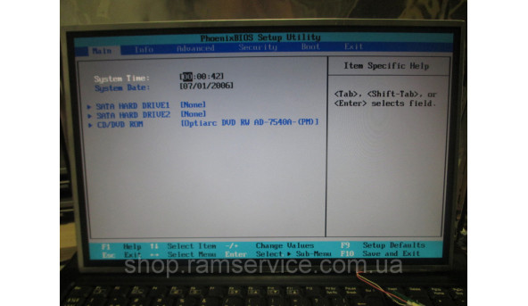 Матриця CHUNGHWA CLAA154WA02  15.4" LCD, б/в