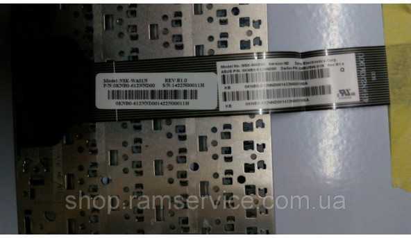 Клавіатура для ноутбука Asus R752L, R752LA, R752LD, R752M, R752MA, R752MD, б/в - 293692