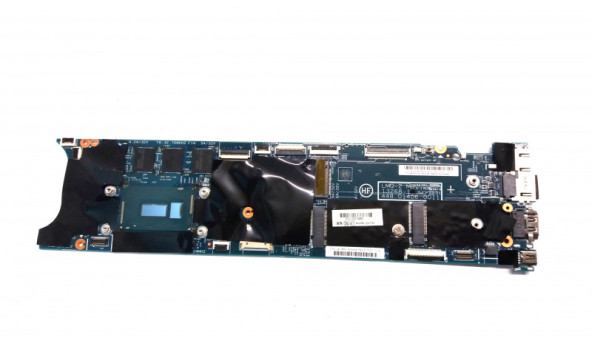 Материнська плата для Lenovo ThinkPad X1 Carbon Gen 3, 448.01406.0011, 8SSB20F66542, Б/В.  Процесор: SR23V, Intel Core i7-5600U,  Неробоча, стартує сама, зображення не виводить.