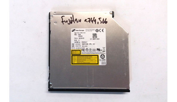 CD/DVD привід для ноутбука Fujitsu Lifebook E744, 566, GUD0N, 0622198-091, Б/В, у хорошому стані, без пошкоджень. - 293740