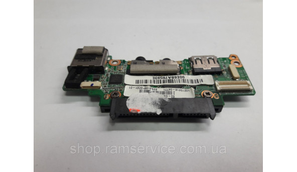 SATA, Card Reader роз'єми для ноутбука Asus K40, *60-NVJCR1000-C03, б/в - 293764