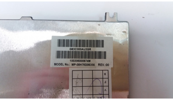 Клавіатура для TOSHIBA QOSMIO F60, MP-08H76D06356, G83C00AU2GR, Б/В - 293802