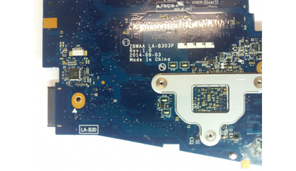Материнська плата Toshiba Satellite C55, ZBWAA LA-B303P Rev:1.0, Intel Celeron N2820 SR1SG, б/в - 293839