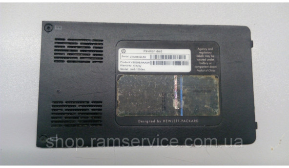 Сервисная крышка для ноутбука HP Pavilion dm3, dm3-1050eo, б / у