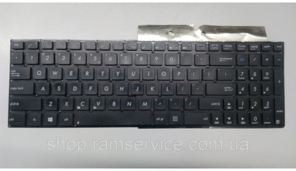 Клавіатура для ноутбука ASUS R509C, в хорошому стані без пошкоджень., б/в