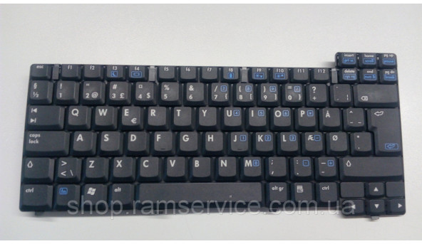 Клавиатура для ноутбука HP Compaq 6720T, nx7300, nx7400, nc8430, nw8440, nx8420, б / у