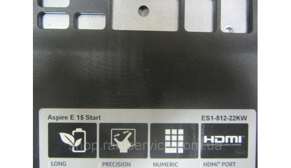 Середня частина корпусу корпусу Acer Aspire E 15 Start, б/в - 293990
