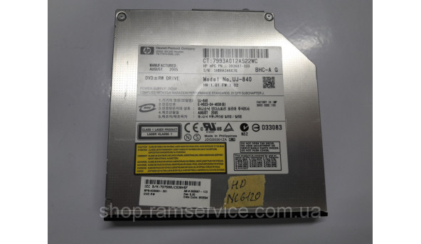 CD / DVD привод UJ-840 для ноутбука HP Compaq nc6120, б / у - 294078