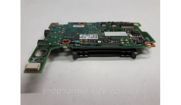 Sound Board with Modem Connector разъемы для ноутбука Fujitsu LifeBook P7120, * CP250079-Z4, б / у - 294118