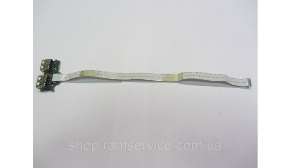 Разъема USB для ноутбука HP Compaq 625, 6050A2343101-USB-A02 3433С1-USB-A02 Б/У - 294119