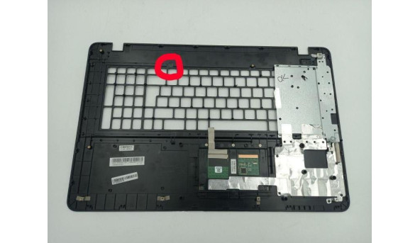 Средняя часть корпуса для ноутбука ASUS X751NA, 13N1-1FA0301, Б/У, в хорошем состоянии, имеется повреждение - 294139