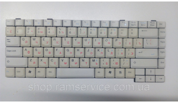 Клавіатура для ноутбука RoverBook E415, RoverBook Partner E418L, RoverBook Voyager S485L, б/в