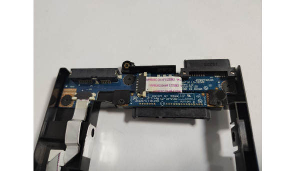 Шахта, з додатковими роз'ємами та перехідниками, та USB роз'ємом, для ноутбука HP EliteBook 2540p, LS-5255p, LS-5256p, LS-5257p, 608720-001, б/в, є пошкодження (фото). - 294227