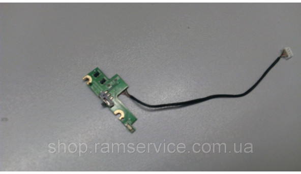 Додаткова плата, Кнопка включення WIFI, для ноутбука HP Pavilion dv2000, dv2055ea, 219021141, б/в