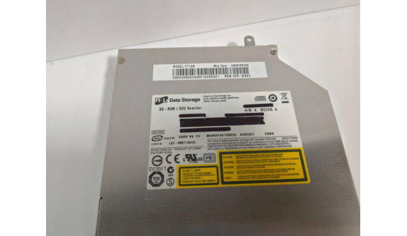 CD/DVD привід для ноутбука, SATA, Acer Aspire 5738, 5338, GT10N, в хорошому стані, без пошкоджень. - 294258