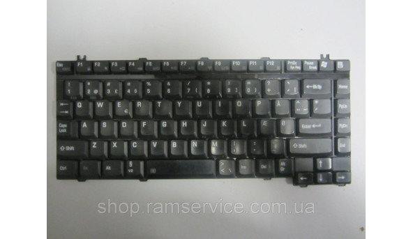 Клавіатура для ноутбука Toshiba Satellite 1130, Satellite 1135, б/в