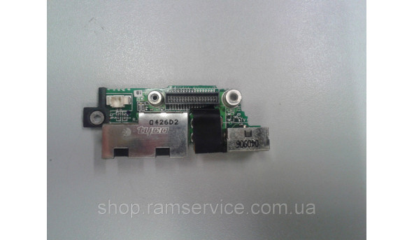 Роз’єм живлення,S-video, Ethernet роз’єм для ноутбука Premio 5020N, *48.41P05.011, б/в - 294369