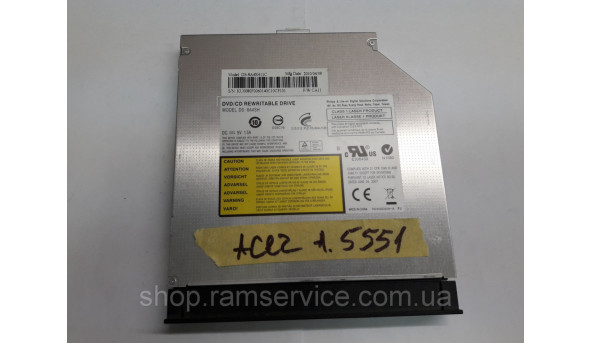 CD/DVD привід DS-8A4SH для ноутбука Acer Aspire 5551, б/в - 294399