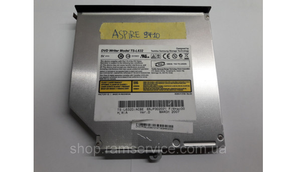 CD / DVD привод TS-L632 для ноутбука Acer Extensa 5320, б / у - 294561