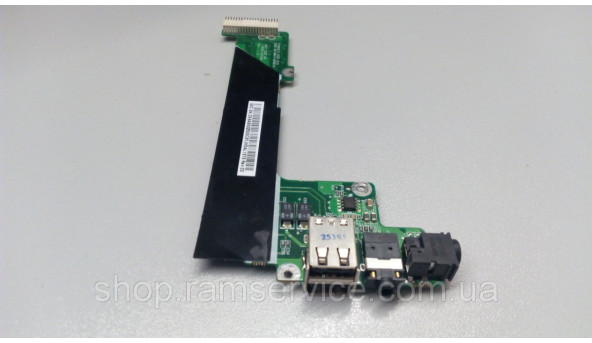 Роз'єм живлення + Usb плата, АУДІО роз'єм, для ноутбука Samsung X20, NP-X20 I, BA96-02529A, б/в