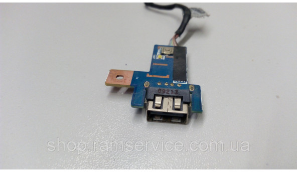 Дополнительная плата USB разъем Кнопка включения для ноутбука Acer Aspire 5810T/5810TZ/5410T (MS2272 50.4CR05.001) Б/У