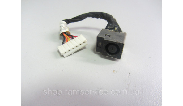 Разъем питания для ноутбука HP PRESARIO CQ50, CQ60, CQ70, Compaq 70-100er, DC POWER JACK, 50.4AH28.001, б / у